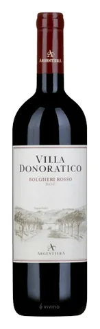Bottiglia di Bolgheri Rosso Villa Donoratico 2023, Tenuta Argentiera