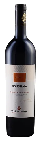 Bottiglia di Bolgheri Superiore Sondraia Rosso 2020, Poggio al Tesoro