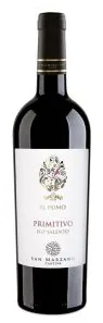 Bottiglia di Primitivo Salento Il Pumo Cantine IGP 2025, San Marzano