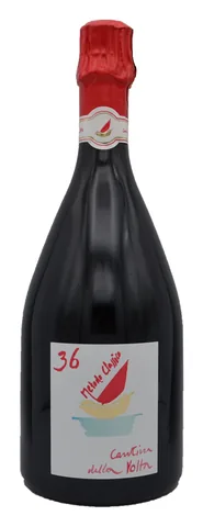 Bottiglia di Lambrusco Spumante Metodo Classico Brut 'Trentasei' 2023, Cantina della Volta