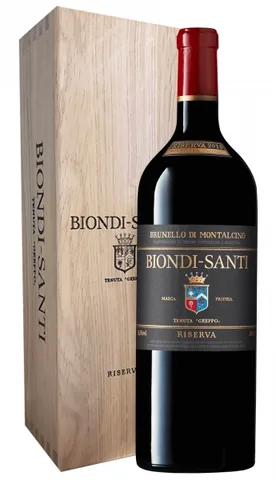 Bottiglia di Brunello Di Montalcino Riserva Tenuta Greppo 2015, Biondi Santi