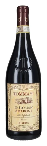 Bottiglia di Amarone Riserva Ca Florian Tommasi 2016