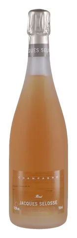 Bottiglia di Champagne Rosé Brut Grand Cru, Selosse Jacques