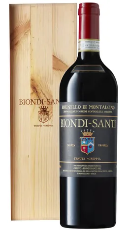 Bottiglia di Brunello di Montalcino 'Il Greppo' 2017, Biondi Santi