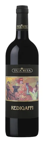 Bottiglia di Redigaffi 2018, Tua Rita