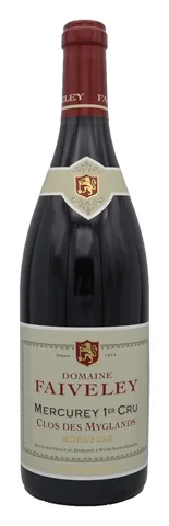Bottiglia di Mercurey Clos des Myglands Premier Cru 2023, Domaine Faiveley