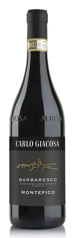 Bottiglia di Barbaresco Montefico 2023, Carlo Giacosa