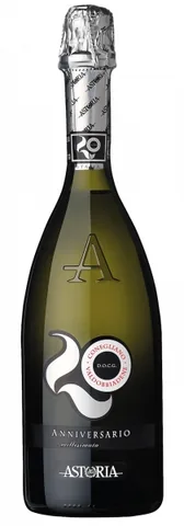 Bottiglia di Prosecco di Valdobbiadene Superiore Millesimato Extra Dry 'Anniversario' 2025, Astoria
