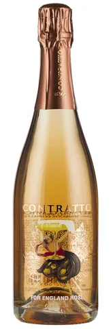 Bottiglia di Alta Langa Rosé Pas Dosé 'For England' 2021, Contratto