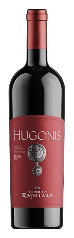 Bottiglia di Rosso 'Hugonis' 2021, Rapitalà