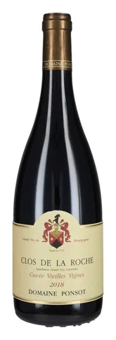 Bottiglia di 'Clos de la Roche' Grand Cru Vieilles Vignes 2018, Domaine Ponsot