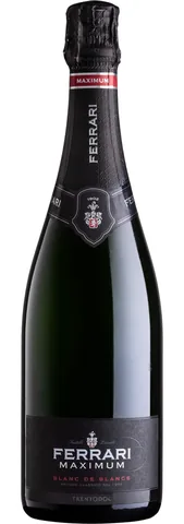 Bottiglia di Trento Spumante Brut Blanc de Blancs 'Maximum' Ferrari