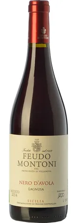 Bottiglia di Nero d'Avola 'Lagnusa' 2023, Feudo Montoni