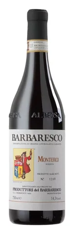 Bottiglia di Riserva 'Montefico' 2021, Produttori del Barbaresco