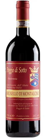 Bottiglia di Brunello Poggio di Sotto 2020