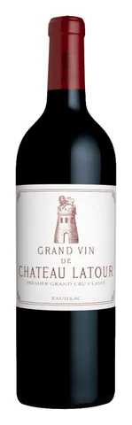 Bottiglia di Chateau Latour 2001