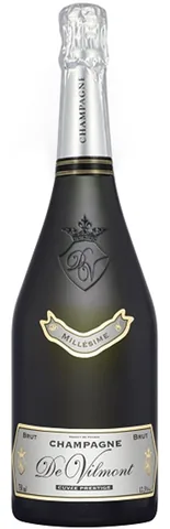 Bottiglia di Champagne Cuvée Prestige Brut Millésime, De Vilmont
