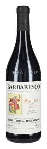 Bottiglia di Riserva 'Montefico' 2020, Produttori del Barbaresco