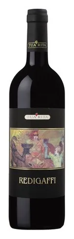 Bottiglia di Redigaffi 2016, Tua Rita