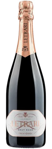 Bottiglia di Trento Spumante Rosé Brut Letrari