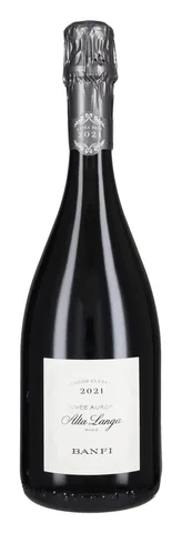 Bottiglia di Alta Langa Extra Brut 'Cuvée Aurora' 2021, Banfi