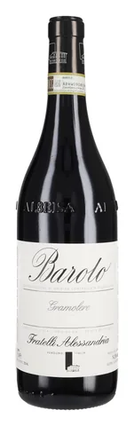 Bottiglia di Barolo 'Gramolere' 2021, Fratelli Alessandria