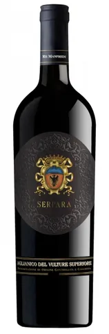 Bottiglia di Aglianico del Vulture 'Serpara' 2019, Terre degli Svevi - Re Manfredi