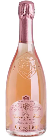 Bottiglia di Spumante Metodo Classico Rosé Brut 'Cuvée, Ca' dei Frati