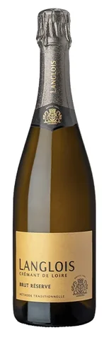 Bottiglia di Cremant de Loire Brut Reserve Langlois